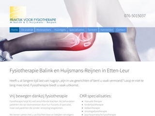 FYSIOTHERAPIE BALINK EN HUIJSMANS-REIJNEN