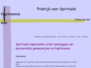 PRAKTIJK VOOR SPIRITUELE HAPTONOMIE
