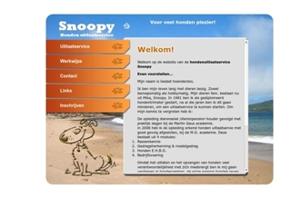 SNOOPY HONDENUITLAATSERVICE/TRIMSALON