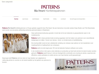 PATTERNS RIA SWART KONFEKTIEPATRONEN