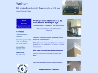 ZWANEPOL STUKADOORSBEDRIJF G M