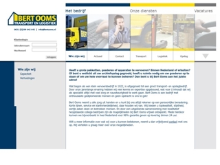 BERT OOMS TRANSPORT EN LOGISTIEK BV