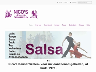 NICO'S DANSSPORT ARTIKELEN