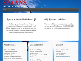 INSTALLATIEBEDRIJF SPAANS