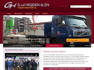 HEIJDEN & ZN TRANSPORT/DISTRIBUTIEBEDRIJF G VD