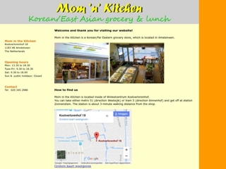 MOM IN THE KITCHEN