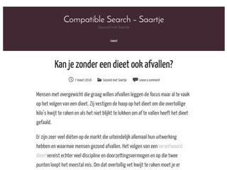 COMPATIBLE SEARCH BV