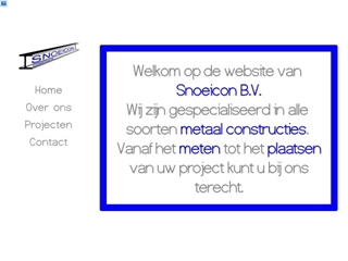 SNOEICON CONSTRUCTIE BV
