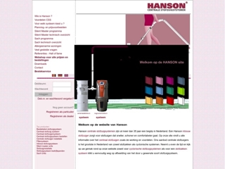 HANSON CENTRALE STOFZUIGSYSTEMEN