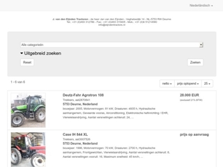 EIJNDEN BV J VD