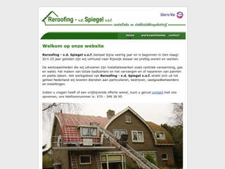 REROOFING VAN DER SPIEGEL