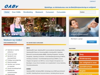 OABV OPLEIDINGEN BEDRIJFSHULPVERLENING EN -VEILIGHEID