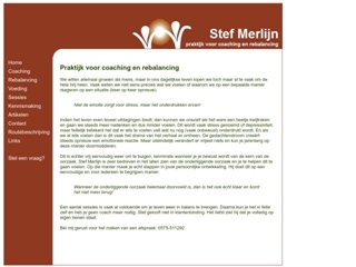STEF MERLIJN PRAKTIJK VOOR COACHING EN REBALANCING