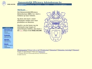 GEA GEMEENTELIJK EFFICIENCY ADVIESBUREAU BV