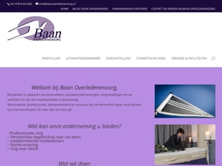 BAAN OVERLEDENENZORG