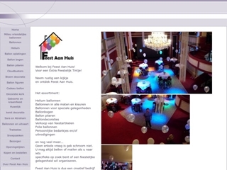 FEEST AAN HUIS
