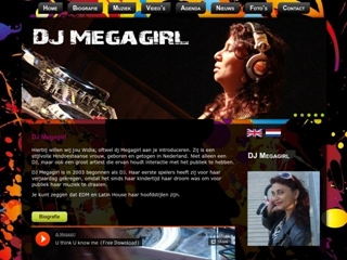 DJ MEGAGIRL EN MEGA'S MUSIC ENTERTAINMENT FACTORY