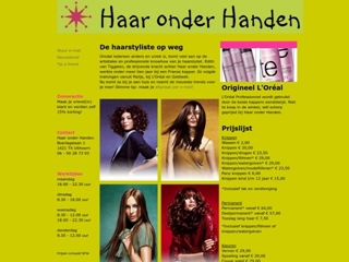 HAAR ONDER HANDEN