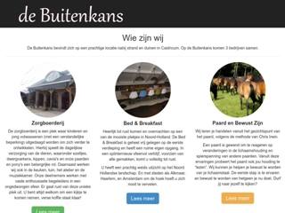 DE BUITENKANS ZORGBOERDERIJ VAN LEEUWEN