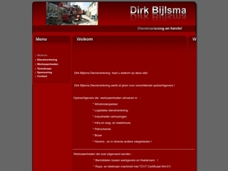 DIRK BIJLSMA DIENSTVERLENING EN HANDEL