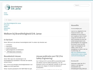 BRANDVEILIGHEID ERIK JANSE