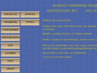 BUREAU ONDERWIJS PROJECTEN