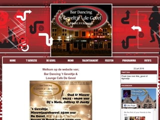 GEVELTJE CAFE BAR DANCING 'T - DE GEVEL