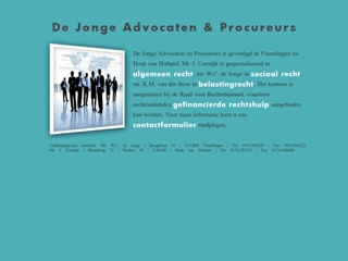 JONGE ADVOCATEN & PROCUREURS DE