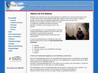 FULL BALANCE - NATUURGENEESWIJZEN & BEWUSTWORDING