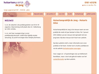 HUISARTSENPRAKTIJK DE JONG