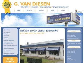 ZONWERING DIESEN VAN