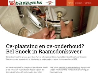 CENTRALE VERWARMING EN ONDERHOUD SNOEK