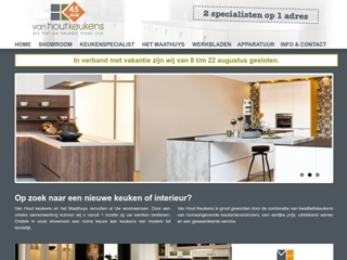 HOUT KEUKENS VAN