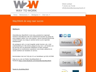WAY2WORK UITZENDBUREAU