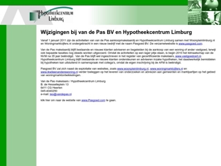 PASGOED BV