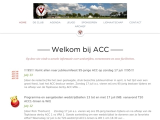 CRICKET CLUB ACC