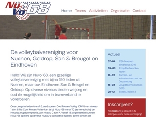VOLLEYBALVERENIGING NUVO 68
