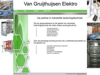 GRUIJTHUIJSEN ELEKTRO VAN