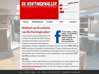DE KORTINGKNALLER