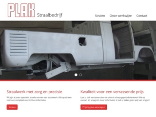 PLAK AUTO- EN STRAALBEDRIJF