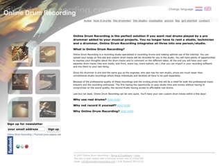 ONLINE DRUM RECORDING