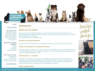 STICHTING DIERENHULP BOSKOOP EO