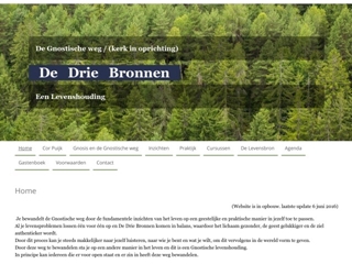 BRONNEN DE DRIE