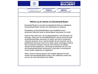 BUIJERT BOUWBEDRIJF