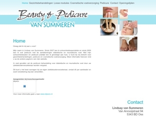 BEAUTY & PEDICURE VAN SUMMEREN