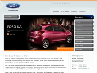 KLAASSEN EN ZN BV AUTOBEDRIJF FORDSERVICE W