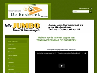 BOSKREEK TENNISVERENIGING DE