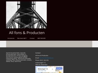 ALL-FONS & PRODUCTEN
