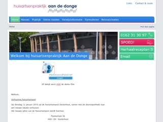 HUISARTSENPRAKTIJK AAN DE DONGE