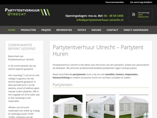 PARTYTENTVERHUUR UTRECHT